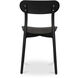 Kent Black Outdoor Dining Chair, Set of Two